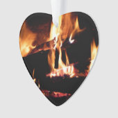 Loggt sich in der Feuer-Feuer-Fotografie ein Ornament (Vorderseite)