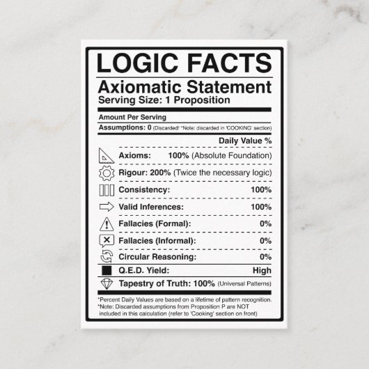 LOGIC_FACTS VISITENKARTE (Vorderseite)