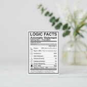 LOGIC_FACTS VISITENKARTE (Stehend Vorderseite)