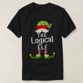 Logical Elf Group Christmas Funny Pajama Party T-Shirt (Design vorne)