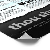 Logical Fallacies Poster (Ecke)