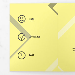 Logical Monochromatic Geometric Retro Angles Dreifach Gefaltete Karte