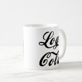 LogiCola Kaffeetasse (VorderseiteRechts)