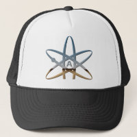 Logidea atheistisches Atomsymbol