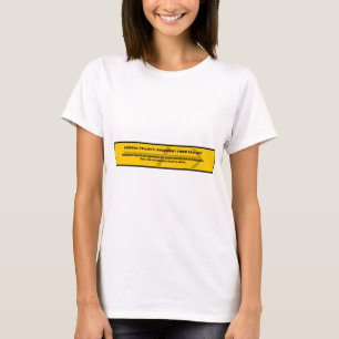 Logik: Argument aus der Lüge T-Shirt