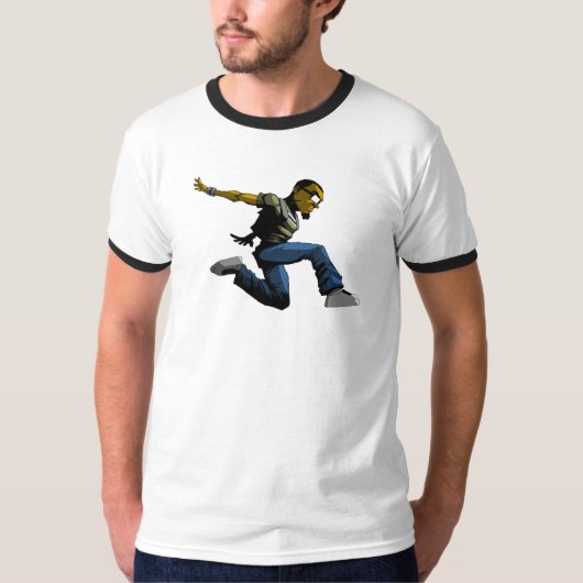 Logik Sprungst-stück T-Shirt (Vorderseite)