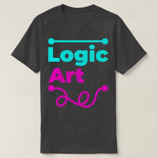 Logik und Kunst T-Shirt (Design vorne)