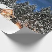 Login-Bergsicht Geschenkpapier (Ecke)