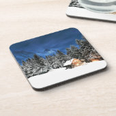 Login-Bergsicht Getränkeuntersetzer (Linke Seite)