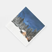 Login-Bergsicht Serviette (Ecke)