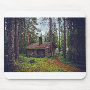Login Kabine Hütte House Zuhause Finnland Landscha Mousepad