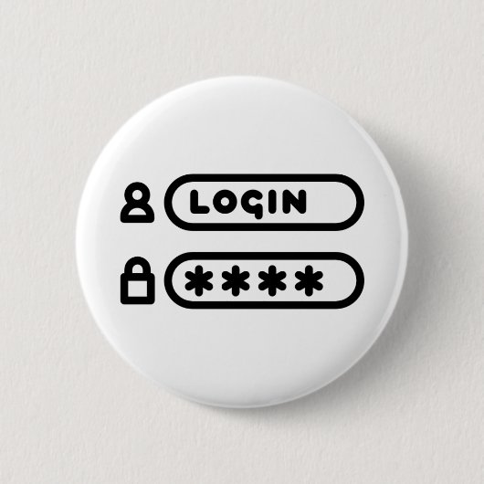 LOGIN / PASSWORT BUTTON (Vorderseite)