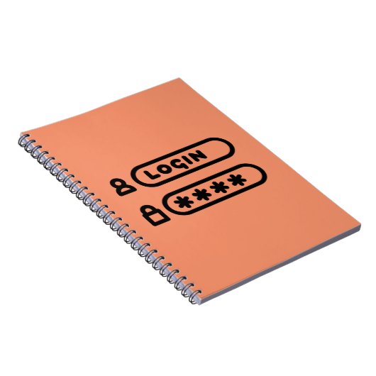 LOGIN / PASSWORT NOTIZBLOCK (Rechte Seite)