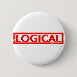 Logische Briefmarke Button