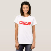 Logische Briefmarke T-Shirt (Vorne ganz)
