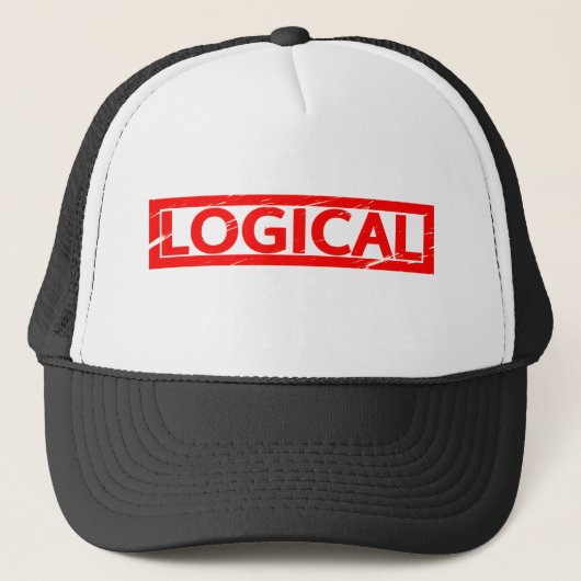 Logische Briefmarke Truckerkappe (Vorderseite)