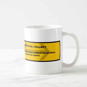 Logische Tatsache: Existenzwahrheit Kaffeetasse