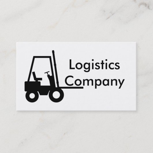 Logistics Company Visitenkarte (Vorderseite)