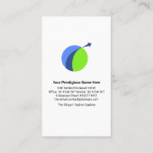 Logistik Global Layers Supply Chain Management Visitenkarte (Rückseite)