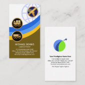 Logistik Global Layers Supply Chain Management Visitenkarte (Vorne/Hinten)