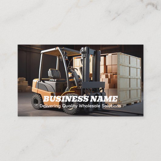 Logistik Großhandel Visitenkarte (Vorderseite)