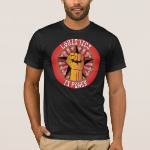 Logistik ist Power T-Shirt