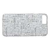 LOGISTIK kopieren mit Wörtern Case-Mate iPhone Hülle (Rückseite (Horizontal))