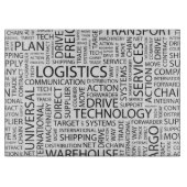 LOGISTIK kopieren mit Wörtern Schneidebrett (Vorderseite)