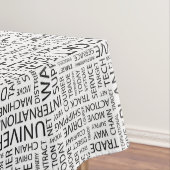 LOGISTIK kopieren mit Wörtern Tischdecke (Beispiel)