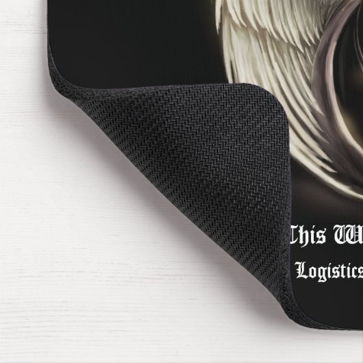 Logistik-Monster Mousepad (Ecke)