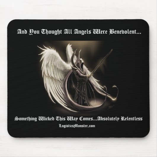 Logistik-Monster Mousepad (Vorne)