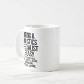 Logistik-Spezialist Kaffeetasse (Vorderseite Links)