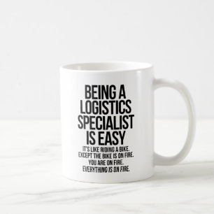 Logistik-Spezialist Kaffeetasse