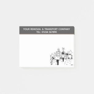 Logistik-, Transport- und Umzugsunternehmen Post-it Klebezettel