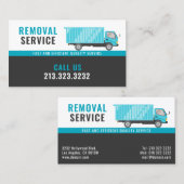 Logistik- und Abholservice Visitenkarte (Vorne/Hinten)