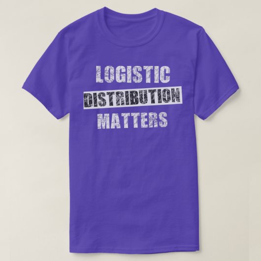 Logistik und Verkehr 6 T-Shirt (Design vorne)