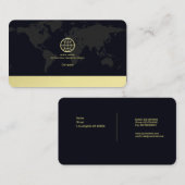 Logistik Visitenkarte (Vorne/Hinten)