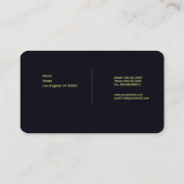 Logistik Visitenkarte (Rückseite)