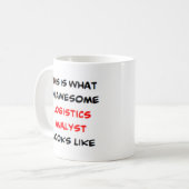Logistikanalytiker, phantastisch kaffeetasse (Vorderseite Links)