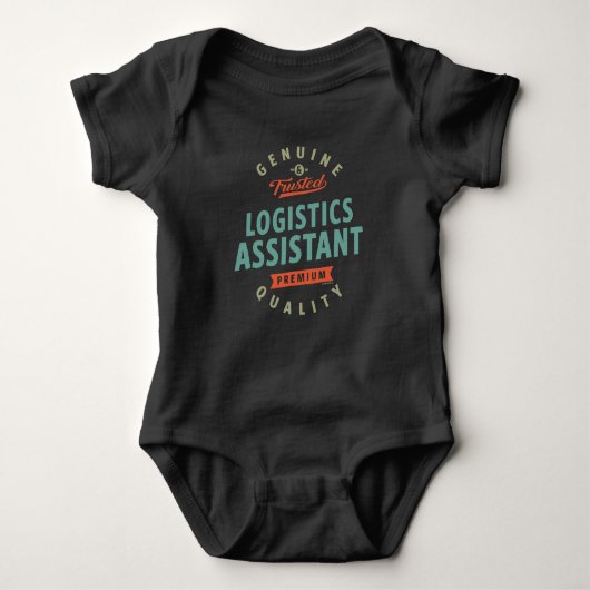 Logistikassistent Baby Strampler (Vorderseite)
