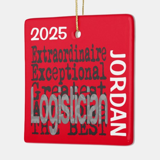 Logistiker Extraordinär CUSTOM Keramikornament (Links)