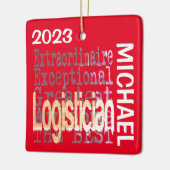 Logistiker Extraordinär CUSTOM Keramikornament (Links)