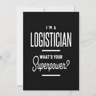 Logistiker Job Title Gift Dankeskarte