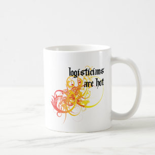 Logistiker sind heiß kaffeetasse