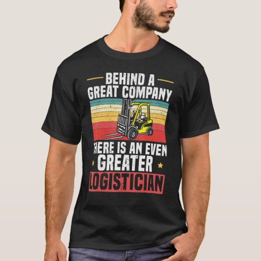 Logistiker und -warenlager T-Shirt (Vorderseite)