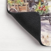 Logistikhaus im Wintergarten Mousepad (Ecke)