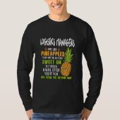 Logistikmanager sind wie Ananas. T-Shirt (Vorderseite)