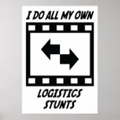 Logistikstunts Poster (Vorne)