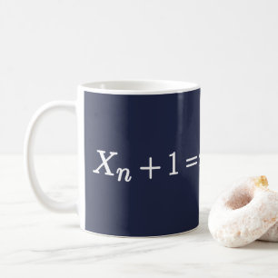 Logistische Kartengleichstellung Mathematische Tas Kaffeetasse