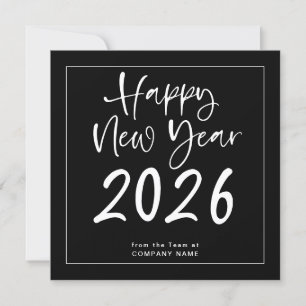 Logo 2026 Kalender QR Code Unternehmen Neujahr Sch Feiertagskarte